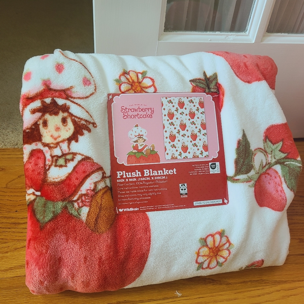 Strawberry Shortcake Blanket 🍓